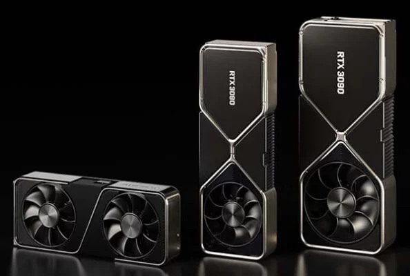 GeForce RTX 3080 Graphics Cards in multiple sizes